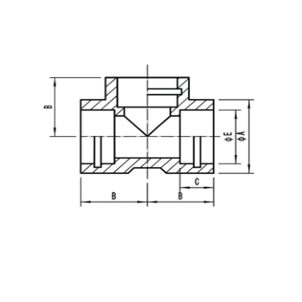 DN25 Welding Equal Tee Socket.jpg